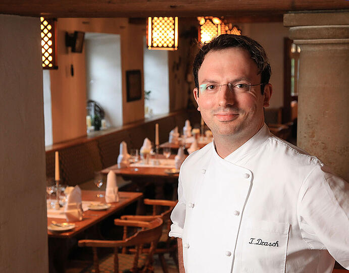 Tobias Drasch hat als Küchenchef in der Mühle angefangen, jetzt verwöhnt er AZ-Leser mit spritzig-frischen Speisen der Extraklasse.