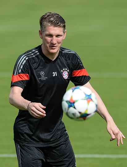 Die Bilder vom Abschlusstraining der Bayern vor dem Barca-Spiel!