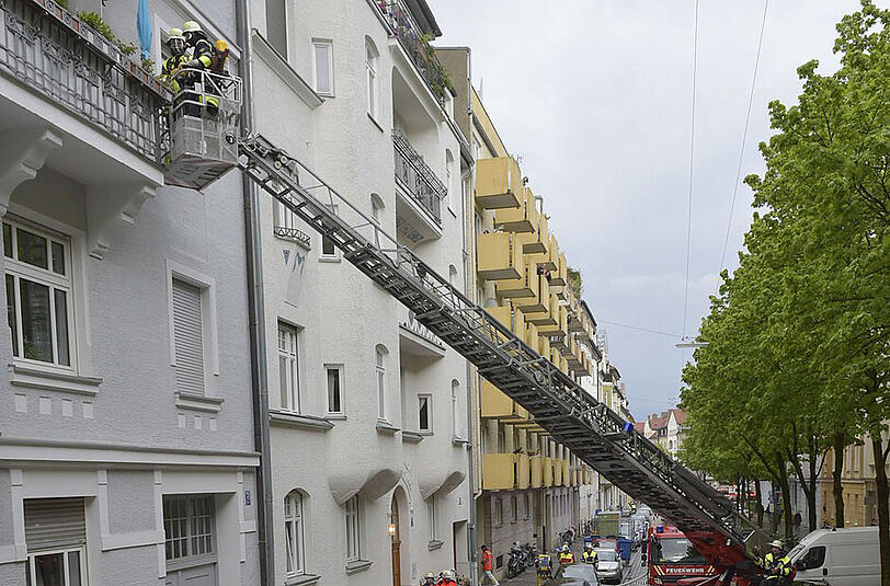 Die Feuerwehr konnte den Brand schnell löschen, es entstand dennoch ein hoher Sachschaden.
