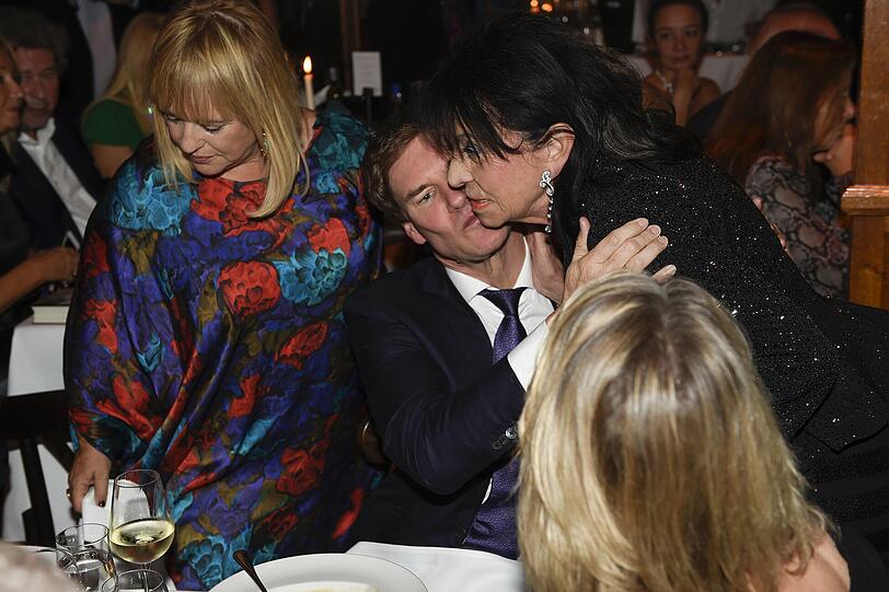 Patricia Riekel, Carsten Maschmeyer und Regine Sixt