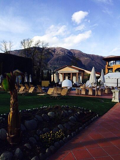 Das Hotel Giardino in Ascona: So luxuriös residiert die DFB-Elf während der EM-Vorbereitung.
