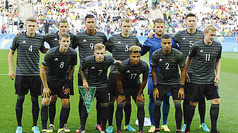 Erstmals steht die deutsche Nationalmannschaft in einem Finale des olympischen Fußballturniers.