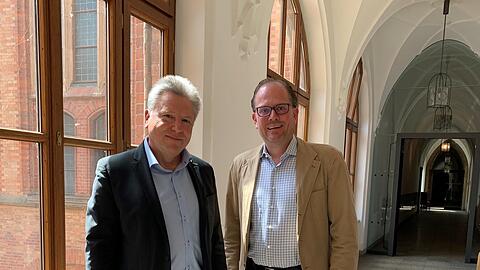 Harald Hoefler (l.) hat lange bei Siemens gearbeitet. Für den CSU-Fraktionsvorsitzenden Manuel Pretzl macht ihn das zum Wunschkandidaten für das IT-Referat. Die Koalition aus Grünen und SPD hat allerdings andere Pläne.