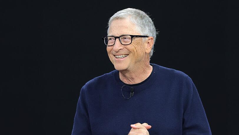 Bill Gates will sein Geld ausgeben für eine bessere Welt.