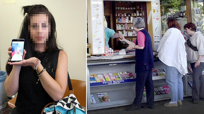 Vom Kiosk-Mann beworfen: Das Töchterchen von Carla F. (32)