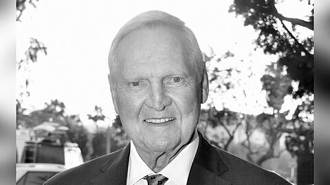 Jerry West wurde in den 60er Jahren zum NBA-Superstar.
