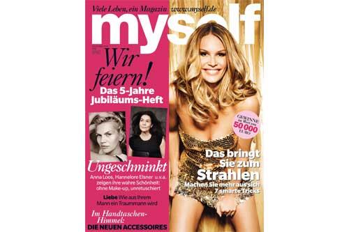 Das Cover der Jubiläumsausgabe von "myself"