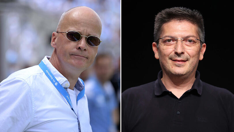 Präsident und Aufsichtsratsvorsitzender: Oberlöwe Robert Reisinger (li.) und Saki Stimoniaris.