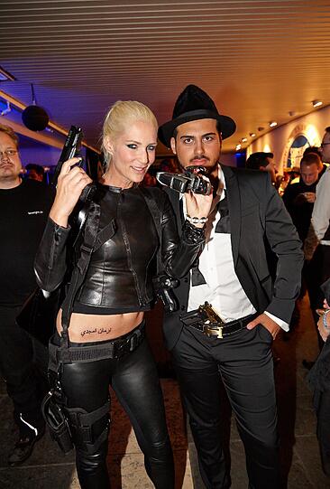 Sarah Kern und Arman Amjadi