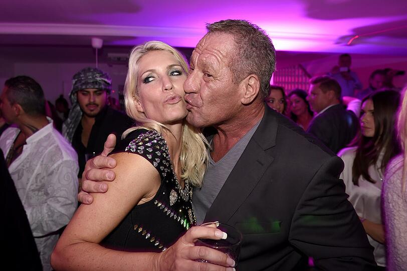 Hugo Bachmaier mit Sarah Kern.
