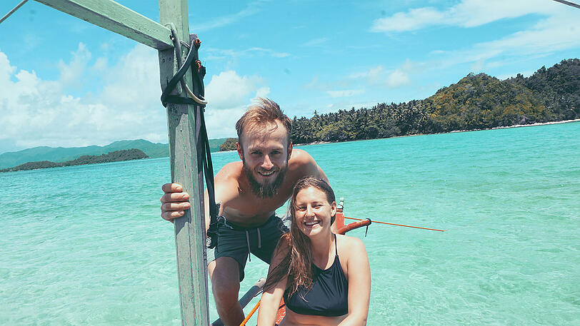 Ein Leben am Strand: Lisa und Max auf den Philippinen.