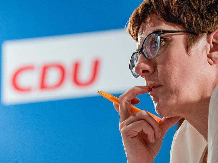 Will die Arbeit mit der SPD bis zum Ende der Legislaturperiode fortsetzen: CDU-Chefin Annegret Kramp-Karrenbauer.