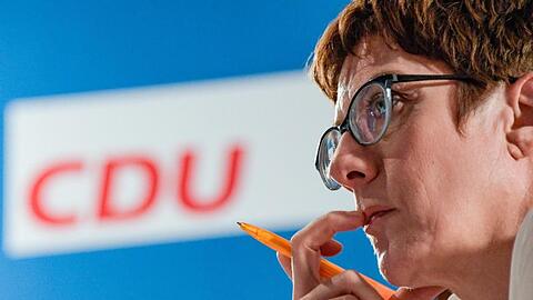 Will die Arbeit mit der SPD bis zum Ende der Legislaturperiode fortsetzen: CDU-Chefin Annegret Kramp-Karrenbauer.