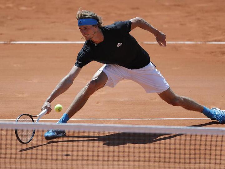 Alexander Zverev trifft auf den Sandplatz-Experten Fabio Fognini.