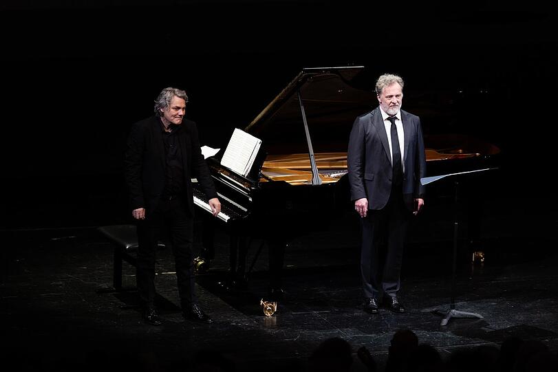 Christian Gerhaher und der Pianist Gerold Huber.