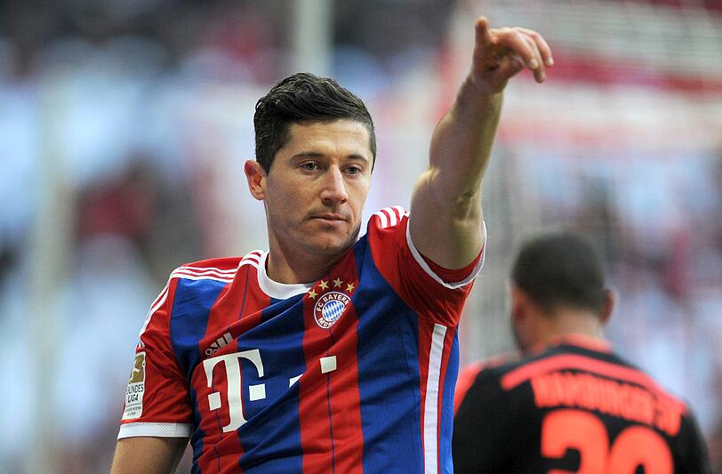 Robert Lewandowski ist in der Startelf des FC Bayern gegen den SC Paderborn