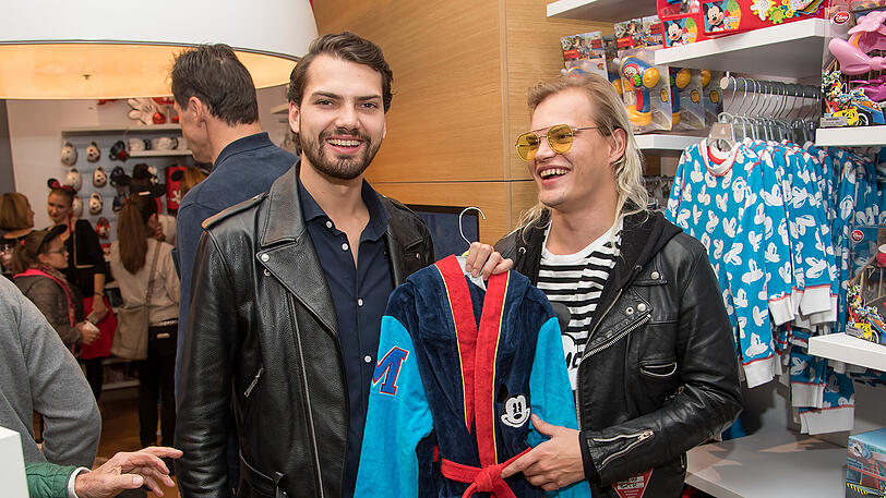 Jimi Blue (l.) und Wilson Gonzalez Ochsenknecht.
