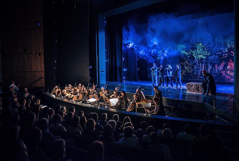 Mozarts "Zauberflöte reloaded" im Prinzregententheater.
