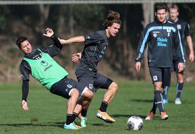 Die Bilder von der Vormittagseinheit am zweiten Tag des Trainingslagers.