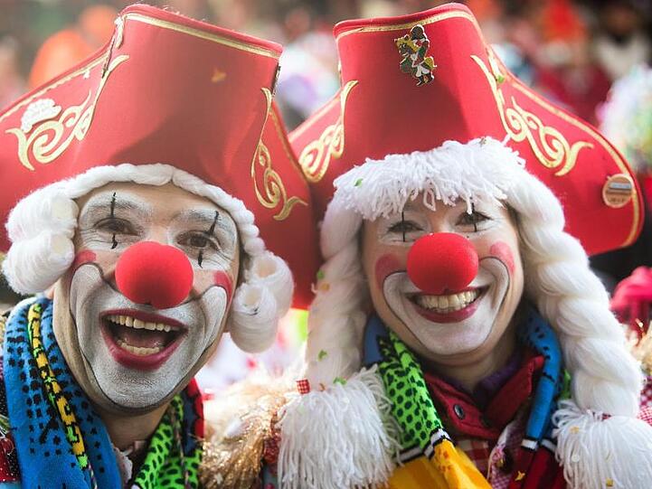 Clownerien in Köln.