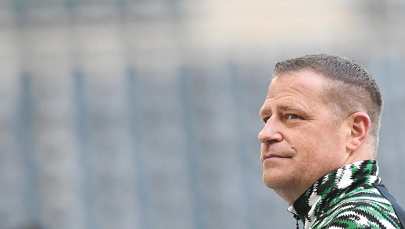 Gladbach-Manager Max Eberl geriet am Wochenende mit der Bayern-Bank aneinander.
