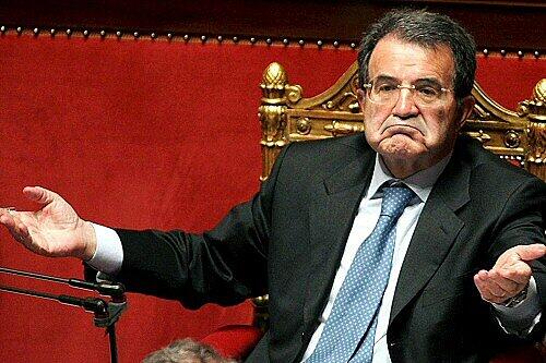 Prodi weiß, dass ein Scheitern der Regierung möglich ist