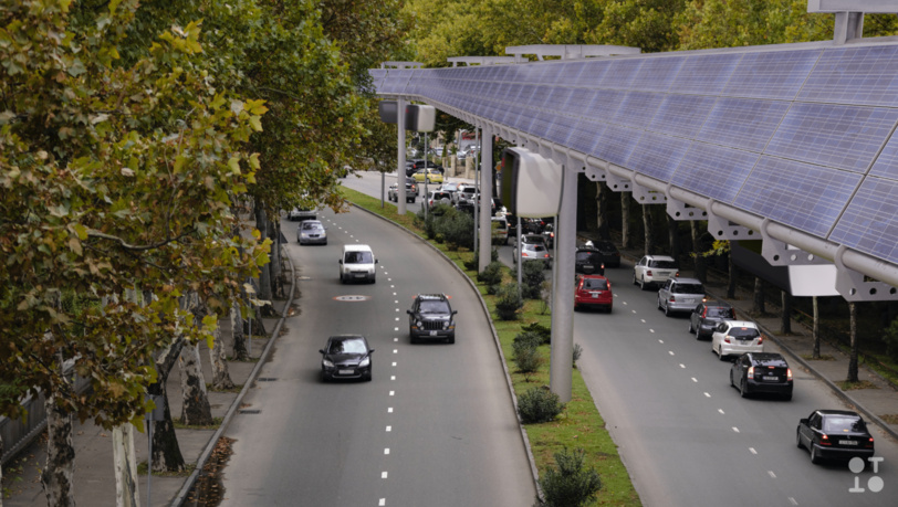 Die Vision: Die Gondeln betreiben sich selbst mit Solarkraft. Die Vision: Die Gondeln betreiben sich selbst mit Solarkraft.