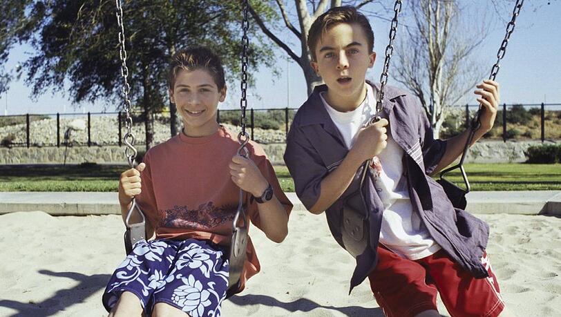 Justin Berfield und Frankie Muniz in der Originalserie "Malcolm mittendrin".