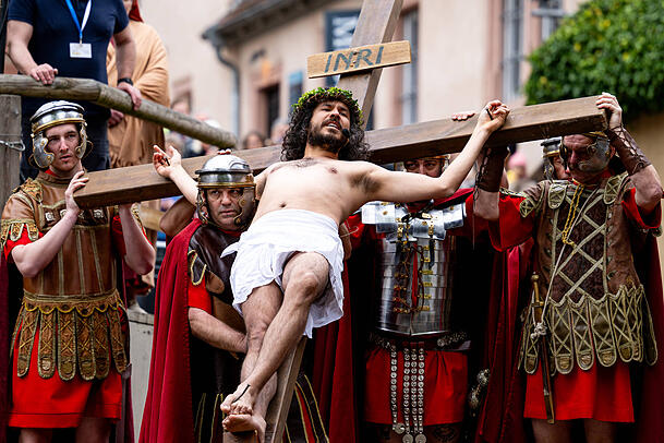 Am Karfreitag gedenken die Christen der Kreuzigung und dem Tod von Jesus Christus.