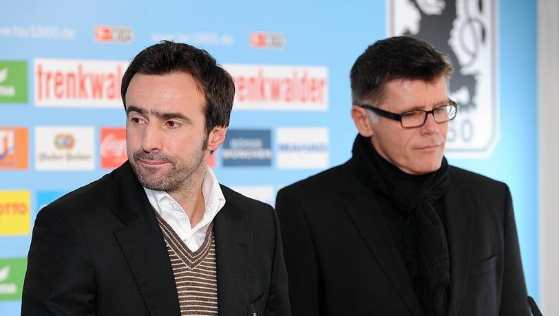 1860-Sportdirektor Miki Stevic, hier links mit Geschäftsführer Manfred Stoffers, will Matthäus keinen Job bei den Löwen in Aussicht gestellt haben. 1860-Sportdirektor Miki Stevic, hier links mit Geschäftsführer Manfred Stoffers, will Matthäus keinen Job bei den Löwen in Aussicht gestellt haben.