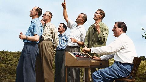 Schon nach dem Ersten Weltkrieg begannen Physiker und Ingenieure aus Deutschland, mit Raketen zu experimentieren.