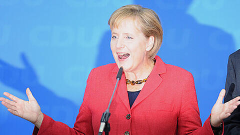 Wiedergewählt: Bundeskanzlerin Angela Merkel