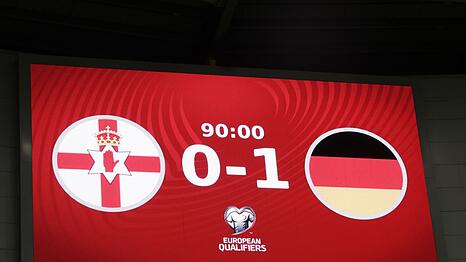 Das Ergebnis war das Beste und Wichtigste aus deutscher Sicht in Belfast.