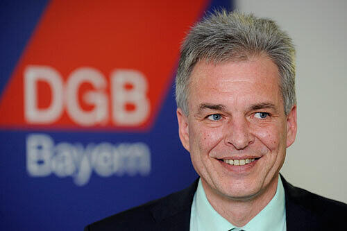 Matthias Jena: Chef des DGB in Bayern.