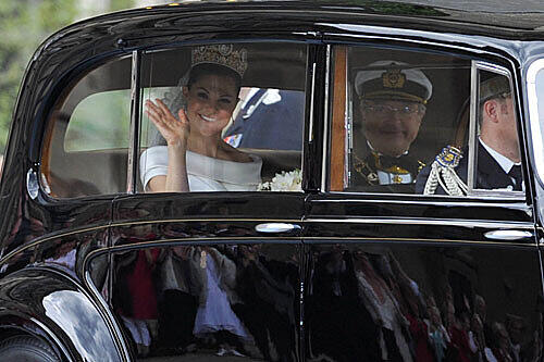 Kronprinzessin Victoria und ihr Mann besuchen München