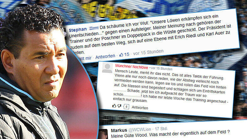 Desaströser Saisonstart: Die Sechzig-Fans werden langsam sauer. Desaströser Saisonstart: Die Sechzig-Fans werden langsam sauer.