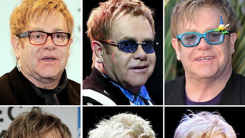 Den Durchblick hat er dank seiner bunten Sonnenbrillen immer – vor allem, seit er clean ist: Superstar Elton John. Den Durchblick hat er dank seiner bunten Sonnenbrillen immer – vor allem, seit er clean ist: Superstar Elton John.