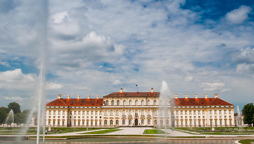 Das "Neue Schloss" in Schleißheim bei München. Das "Neue Schloss" in Schleißheim bei München.