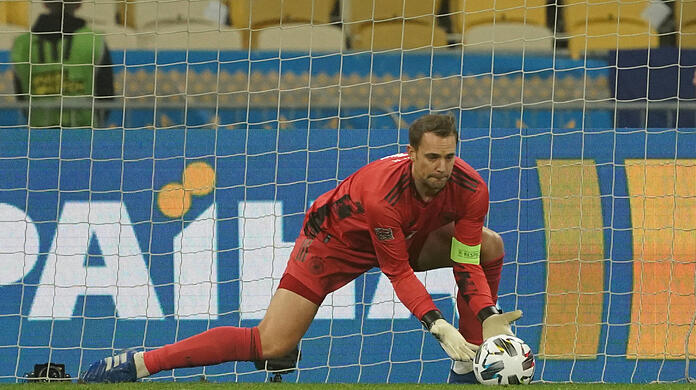 Seit dem 2. Juni 2009 deutscher Nationaltorwart: Bayern-Keeper Manuel Neuer bestreitet gegen die Ukraine seine 95. Länderspiel.