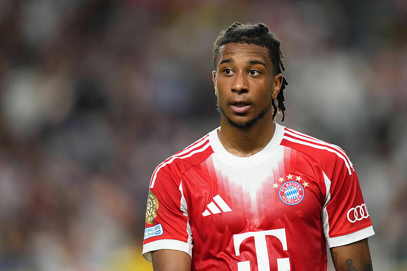 Ist nach nur einer Saison beim FC Bayern bereits unersetzlich: Michael Olise. Ist nach nur einer Saison beim FC Bayern bereits unersetzlich: Michael Olise.