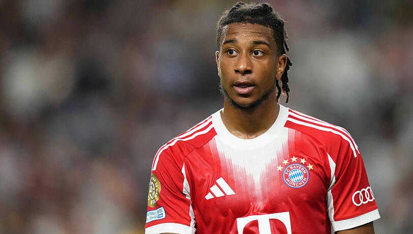 Ist nach nur einer Saison beim FC Bayern bereits unersetzlich: Michael Olise. Ist nach nur einer Saison beim FC Bayern bereits unersetzlich: Michael Olise.