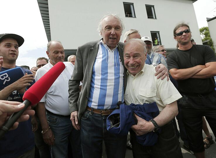 Die Bilder vom Protestmarsch gegen Gerhard Poschner.