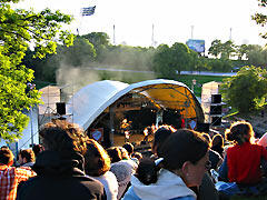 Ganz spezielle Atmosphäre: Das Theatron-Musikfestival.
