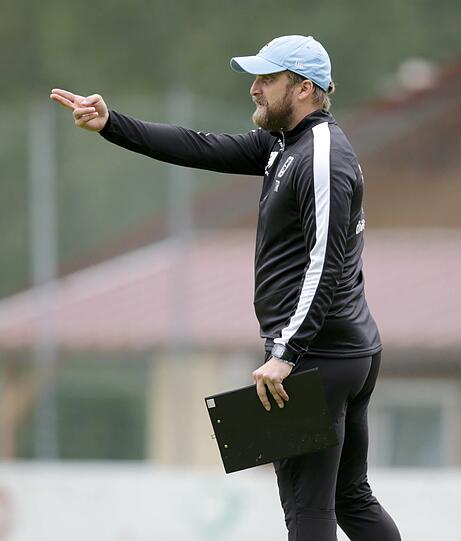 Die Löwen bei ihrer ersten Einheit im Trainingslager in Bodenmais. Die Bilder.