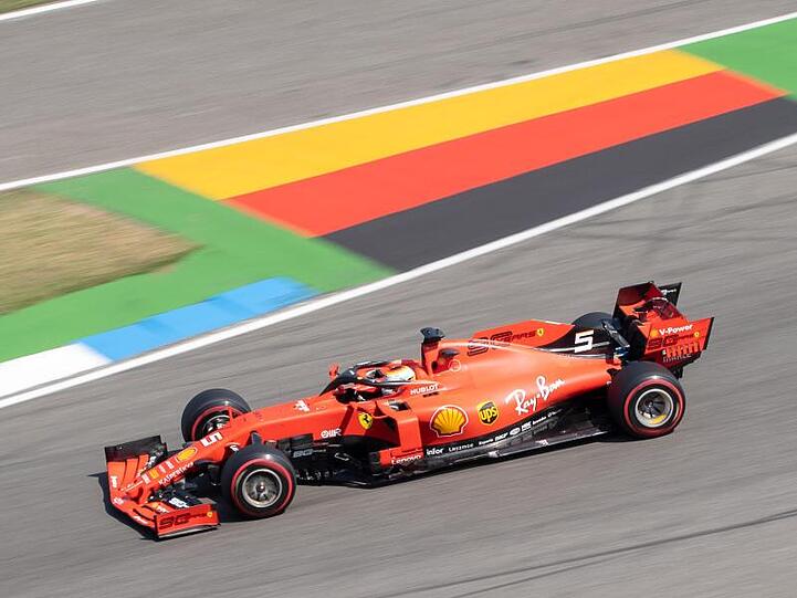 Schnellster beim ersten Training in Hockenheim: Sebastian Vettel.