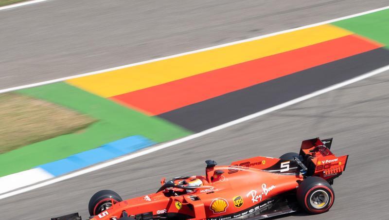 Schnellster beim ersten Training in Hockenheim: Sebastian Vettel. Schnellster beim ersten Training in Hockenheim: Sebastian Vettel.