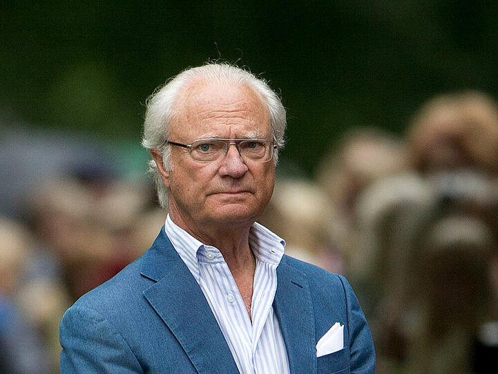 Hatte Glück im Unglück: Schwedens König Carl XVI. Gustaf