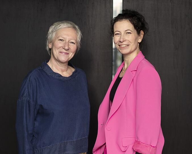 Katrin Beck und Manuela Kerer leiten die Biennale.