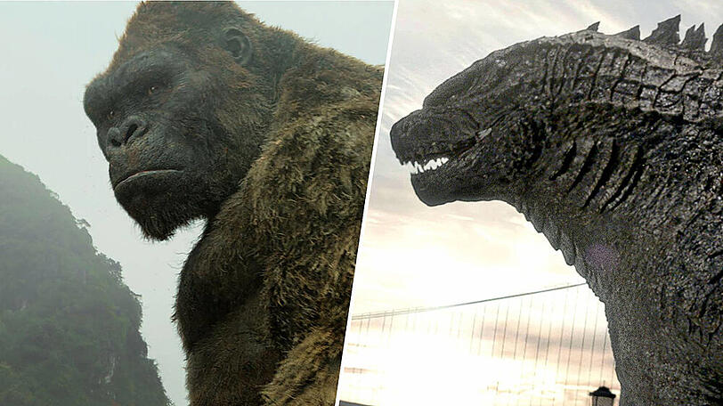 2021 treffen die Kinomonster King Kong und Godzilla aufeinander.