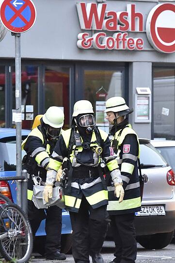 Die Feuerwehr konnte den Brand rasch löschen. Die Bilder vom Einsatz